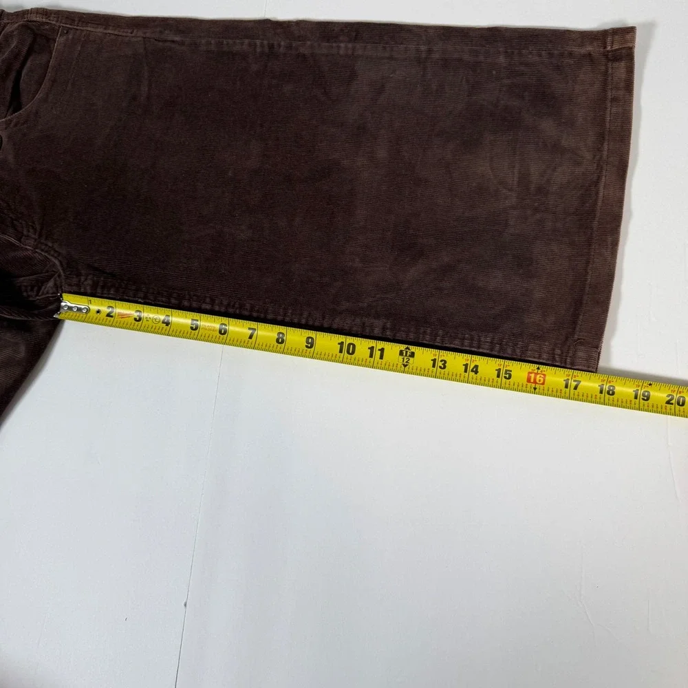 BCBGirls Corduroy Shorts Womens 6 Brown Wide Leg Y2K Skater Gorpcore 2000s